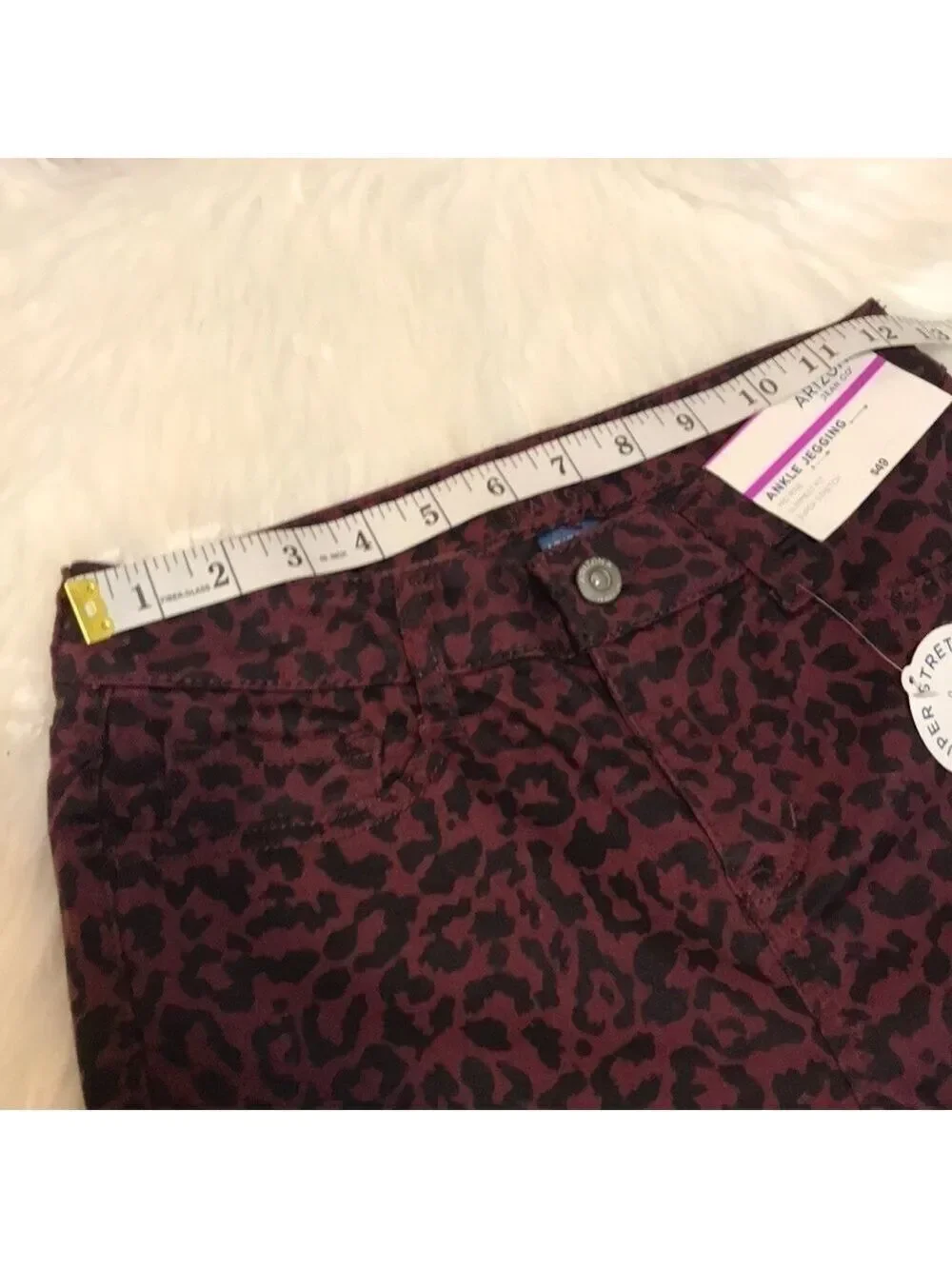 Arizona Jean Co. Animal Print Ankle Jegging - Picture 5 of 13